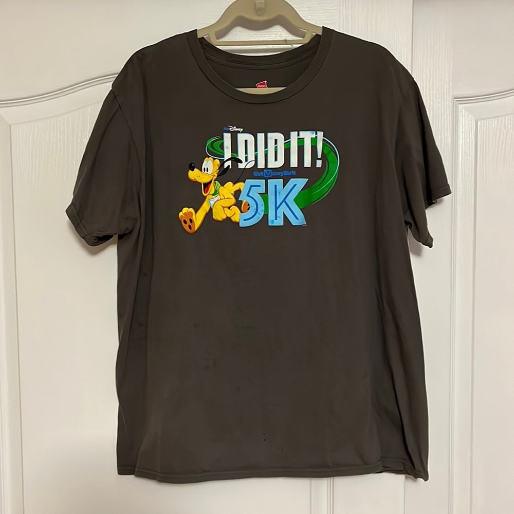 Run Disney Hanes 2018 Disney 5K I Did It SS Tee 2XL